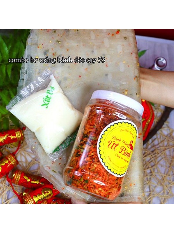 Combo Bơ Trắng Bánh Dẻo Cay Mã 814